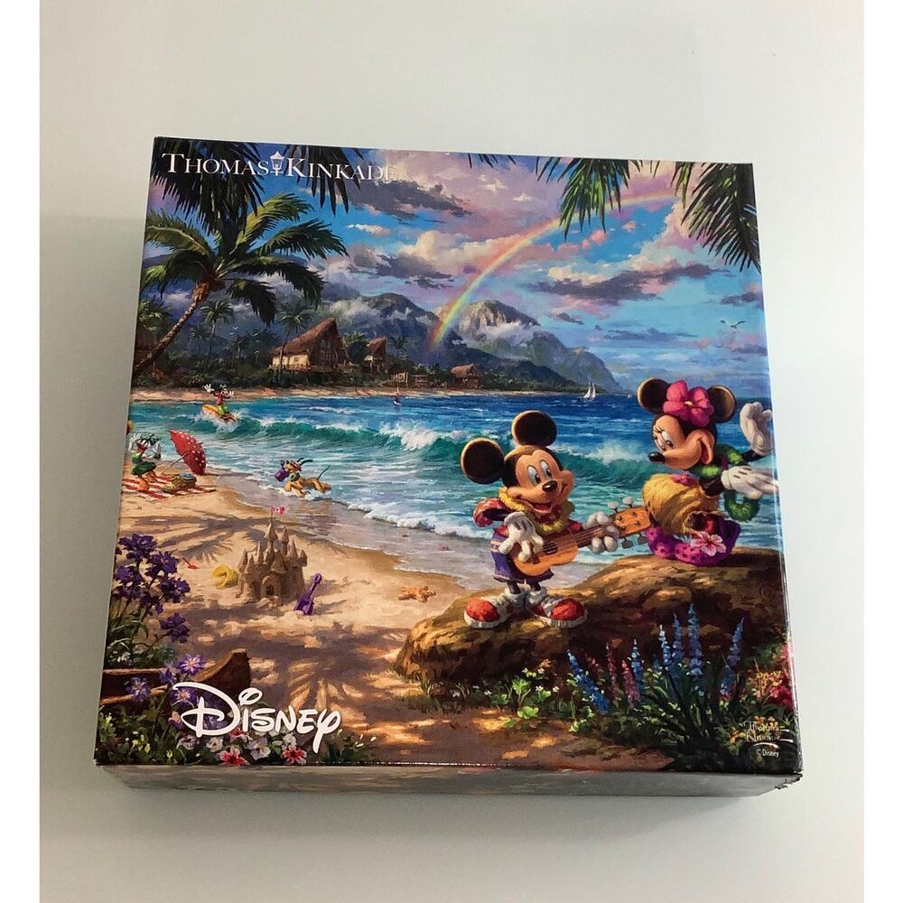 Thomas Kincaid Disney Mickey & Minnie jigsaw Puzzle 750 pieces New